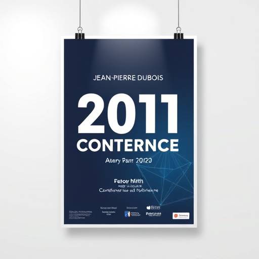 Affiche de l'événement Conférence : La réalisation au XXIe siècle par Jean-Pierre Dubois